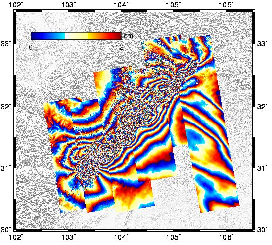 Ionospheric effects on co-seismic