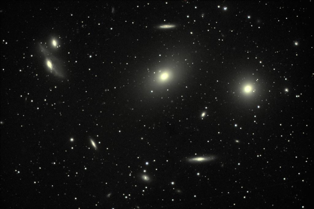 Large Scale Structure The observables: Local Group Virgo cluster The Virgo cluster is