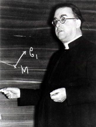Abbé Georges Lemaître (1894 1966). This Belgian cosmologist studied theology at Mechelen and mathematics and physics at the University of Leuven.
