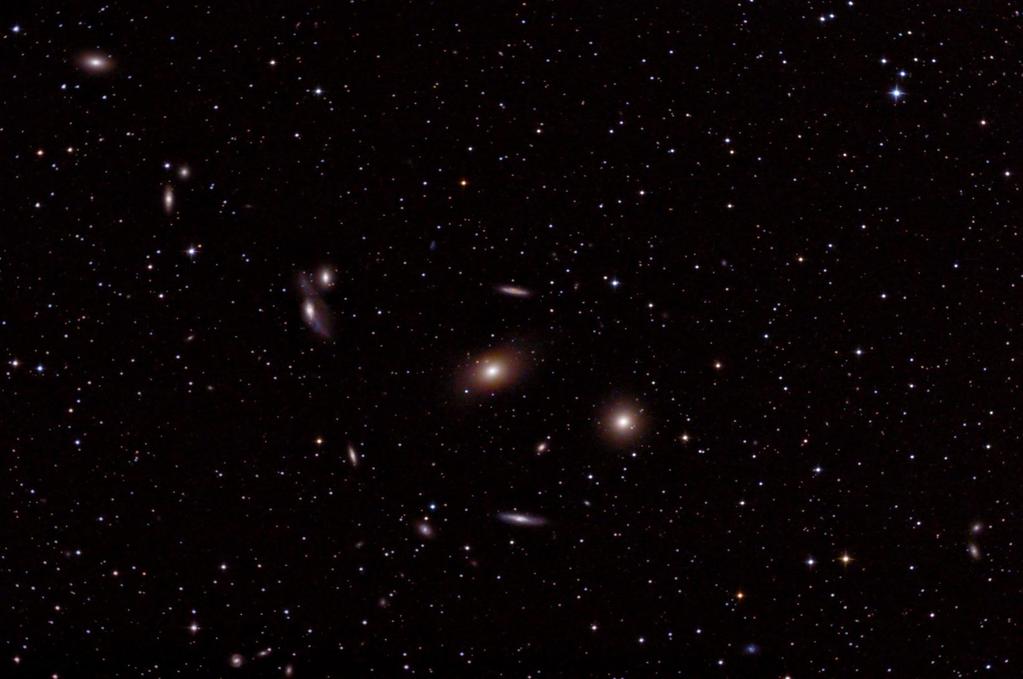 Virgo galaxy cluster (by me) Using a
