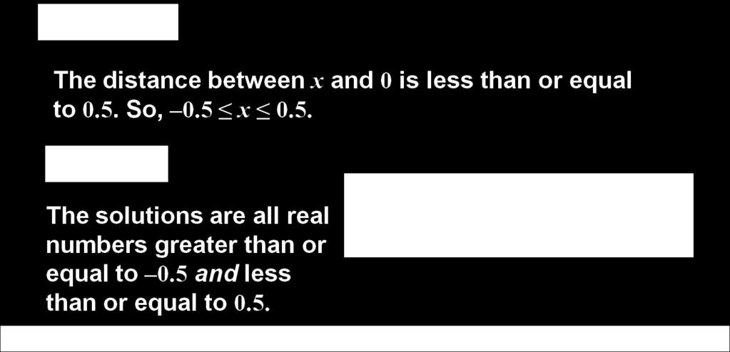 compound inequality c < ax + b < c. 2.