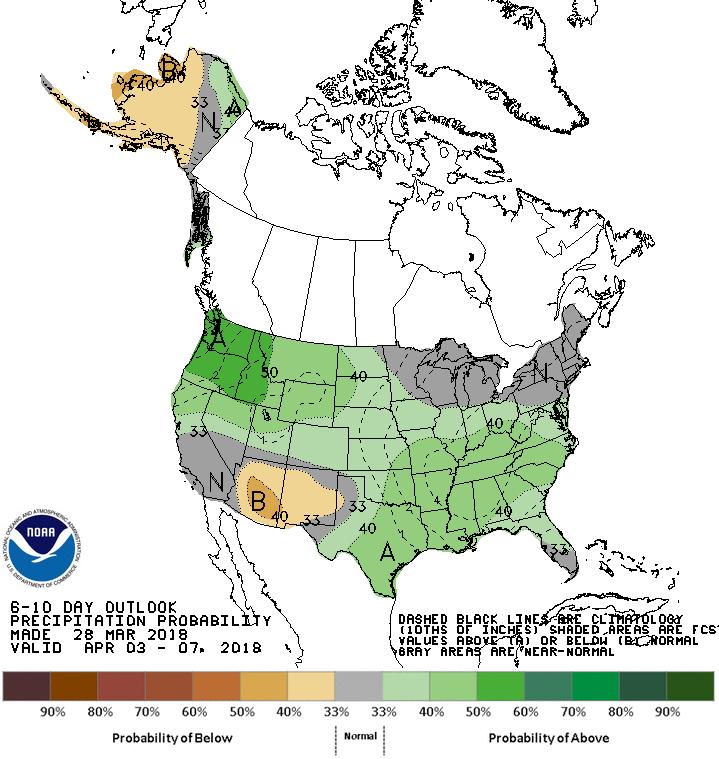 CPC Outlooks 6 to 10 and 8 to 14 day