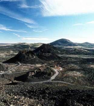 Craters of the Moon Volcanic Field Location: Idaho, Snake River Plain Latitude: 43.