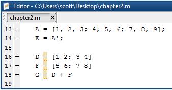 Matrix Addition: The Size of the two Matrices must be the same: 2 2 + 2 2 = (2 2) (Two Rows Two Columns) D + F = D 11 D 12 D 21 D