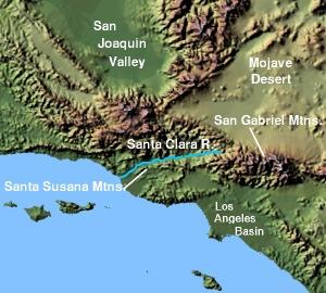 characteristics: -Western Transverse Ranges Santa Ynez Mountains,