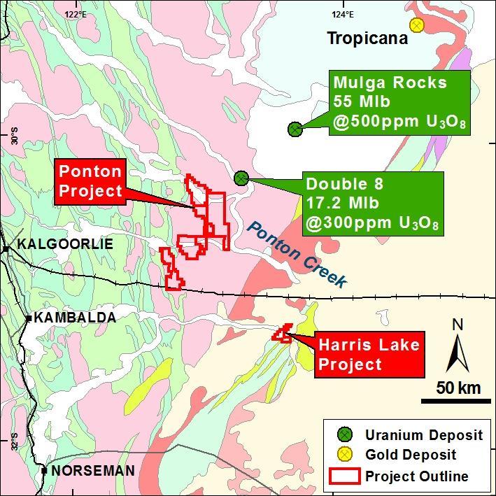 ASX ANNOUNCEMENT 26 October 2011 5 TENEMENTS PEGGED FOR SANDSTONE HOSTED URANIUM AT PONTON Enterprise Metals Limited ( Enterprise or the Company, ASX: ENT ) wishes to announce that it s 100% owned