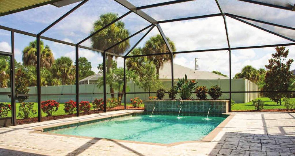 Cyclone enclosureplus Ideal for screened enclosure applications such as patios, verandahs, pool enclosures and entertainment areas EW N Introducing Cyclone Enclosure Plus Insect Screening Designed to