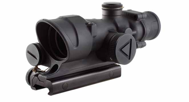Model TA31 4x32 BAC Model TA02 4x32 LED Trijicon ACOG Model Specifications Bindon Aiming Concept Trijicon ACOG models with illuminated reticles uniquely combine the Bindon Aiming Concept
