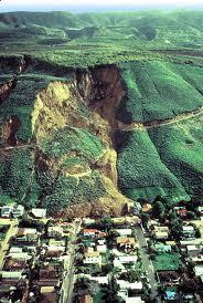 Land and Soil failure In sloping areas, earthquakes