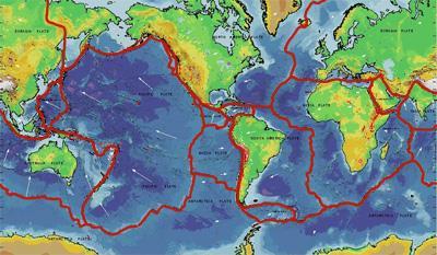 The Lithosphere is the Earth s crust and upper mantle. The lithosphere is broken into pieces called Tectonic Plates.