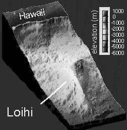 Until 1996 Loihi was thought to be an inactive seamount.