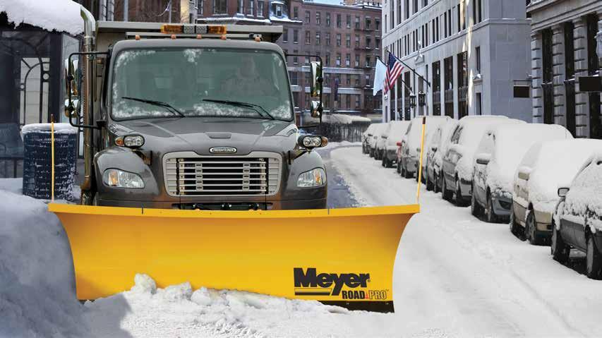 Meet the toughest guy in the neighborhood. ROAD PRO-32 FITS 9,300 26,000 LB. GVW VEHICLES Ground Tracking Technology Want the ultimate in snow clearing performance?