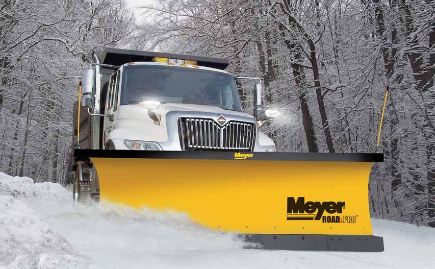 Knock snow into the next zip code. Road Pro-36 shown with optional equipment. ROAD PRO-36TM FITS 26,000 33,000 LB.