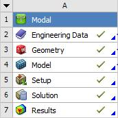 - ANSYS Workbench, The Project Format - Each analysis is self