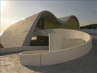 Valcová plocha Oscar Niemeyer