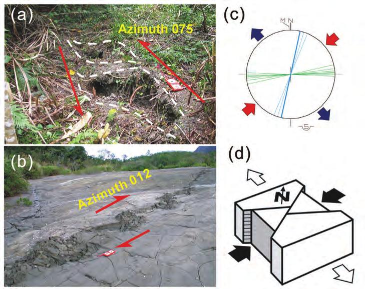 470 Jiang et al. Fig. 8. Fracture analysis on the Leikunghuo Mud Volcano.