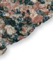 It is made up mostly of the minerals feldspar and pyroxene.