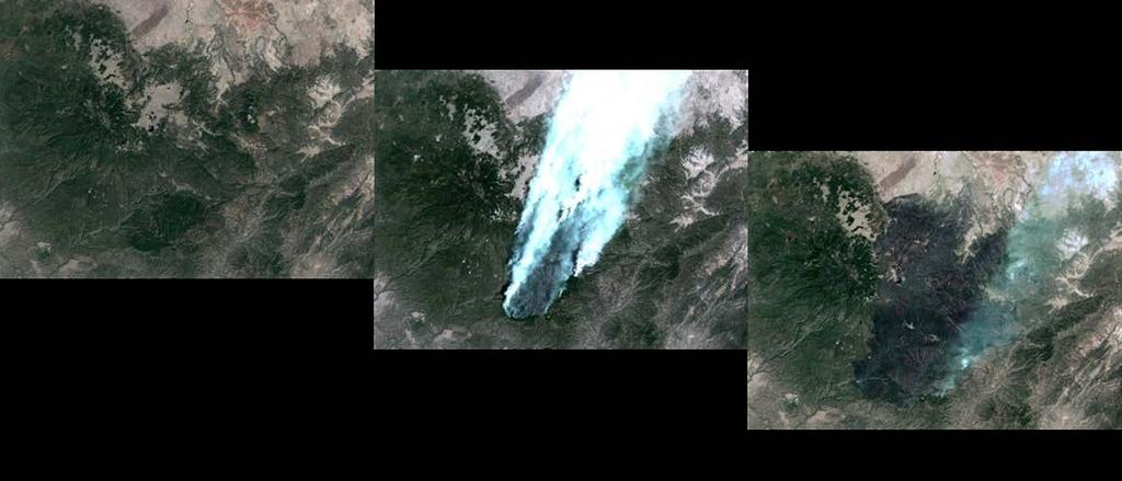 Disaster Management: Fire Fighting Satellite imagery and GIS