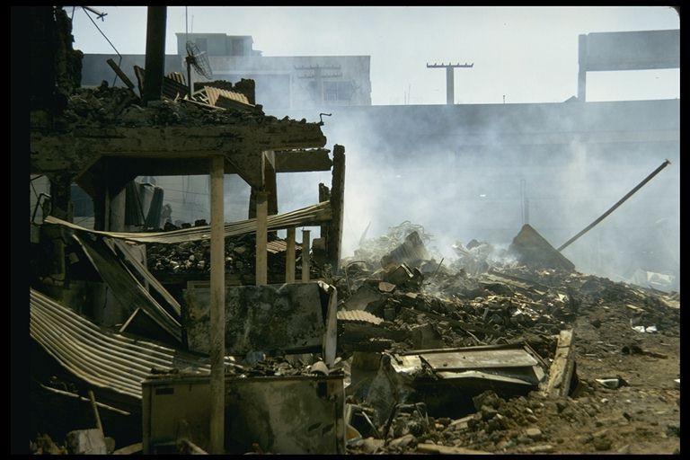 Managua, Nicaragua Managua, Nicaragua earthquake, Dec. 23, 1972, magnitude 6.