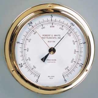*Barometer * Measures air pressure * A barometer may contain mercury or a vacuum inside a metal chamber that contracts or