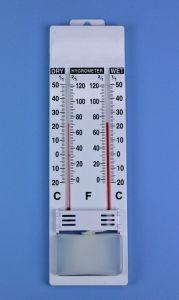 *Hygrometer * Measures relative humidity * Uses wet- and dry-bulb thermometers and determines how fast the water evaporates from the wet