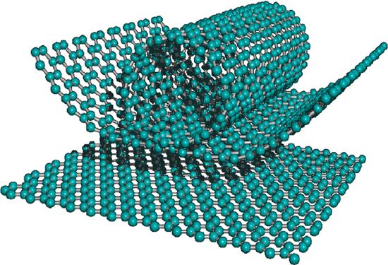 Carbon nanotubes Rolled up sheet of sp 2