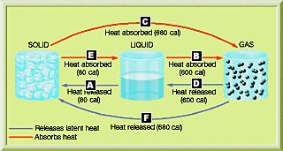 ENERGY LOST OR GAINED SOLIDS GAIN OR ABSORBS ENERGY FROM HIGH TEMPERATURES THE PARTICLES MOVE FASTER CAUSING THE BONDS TO BREAK BETWEEN THEM CHANGING IT INTO A LIQUID.