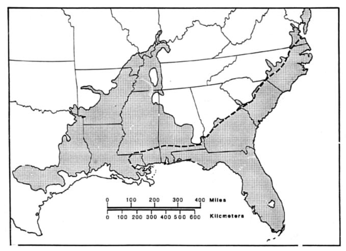 fa wetlands: Distribution of cypress in S 