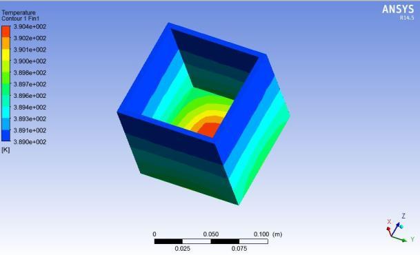 Figure 6: Domain considered in ANSYS FLUENT Figure 9: Domain considered in ANSYS FLUENT Figure 7(a) Figure 10(a) Figure 7(b) Figure 7:
