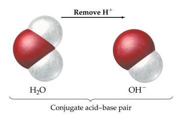 An example acid-base reaction In the reaction H 2 O + NH 3 HO + NH +: 4 water ammonia
