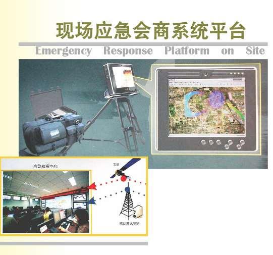 3.1 Research and develop on-site emergency response platform 16 System constitute: On site Information collecting system