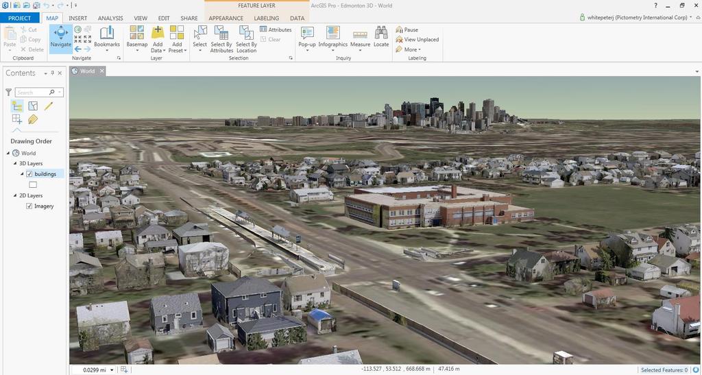 3D GIS Latest Solutions Pictometry 3D Building Models in Latest Esri