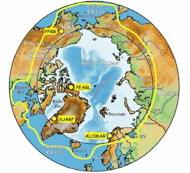 Arctic Middle Atmosphere 2007-2008 and 2008-2009 Briefing of middle atmosphere conditions primarily in support of lidar observers at ALOMAR, Andoya, Norway; PEARL, Eureka, Nunavut; PFRR, Chatanika,