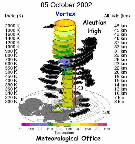 The Stratospheric Vortex and Anticyclones