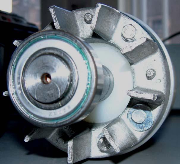 In particular, the regular output shaft is connected to one motor under test while the shaft on the other side is connected to the second prototype removing the external fan and cowling of the Drive