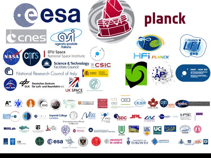 The Planck Consortium The Planck Collaboration, includes individuals from more than 50 scientific institutes in Europe, the USA and Canada Planck is a project of the European Space Agency -- ESA --