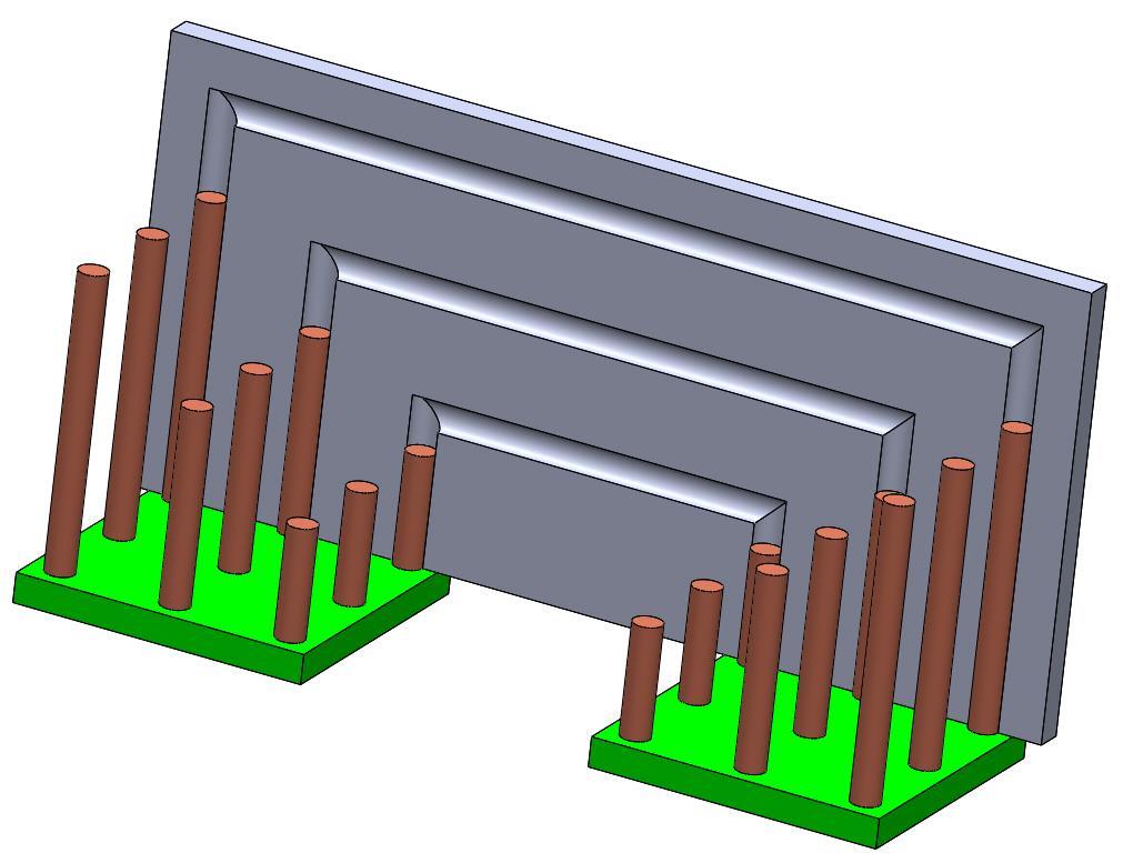 Demountable joint concept: resistive multitape copper pins YBCO TSTC tapes are soldered to