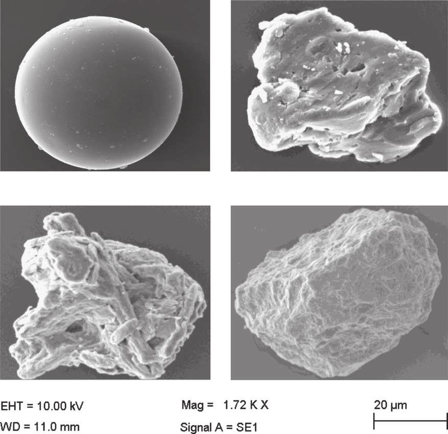 a U. Zafar et al. / Powder Technology 264 (214) 236 241 b 237 c d Fig. 1. Sample materials (a) silanised glass beads, (b) starch, (c) Avicel, and (d) α-lactose monohydrate.