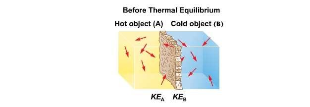 12.1 Temperature and Thermal Energy Thermal Equilibrium At this point, your body and the thermometer are said to have reached thermal