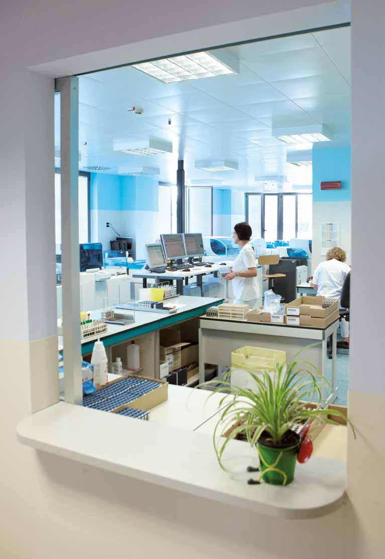 Consolidating laboratory services at three regional hospitals in Italy seemed like