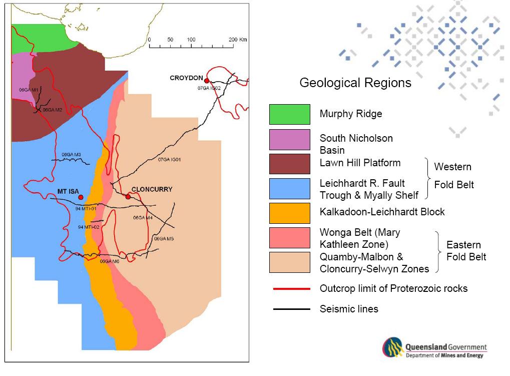 REGIONAL GEOLOGICAL SETTING WONGA BELT