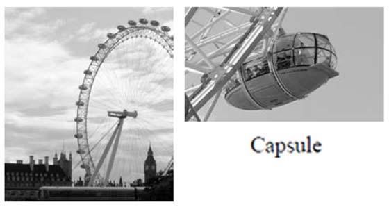 LINEAR AND ROTATIONAL MOTION (2005;1) No Brain Too Small PHYSICS The London Eye is a giant rotating wheel that has 32 capsules attached at evenly spaced intervals to its outer rim.