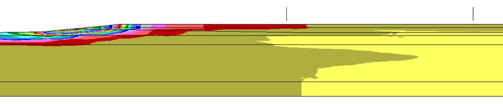 Fraser River Site Max ru.4.6.8 1. Figure 7. Example of maximum excess pore pressure ratios in liquefiable zones above elevation -2.