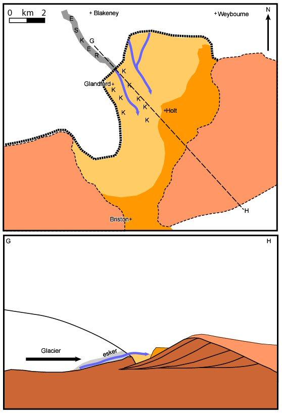 Figure 8 Stage 4 Formation of Salthouse outwash