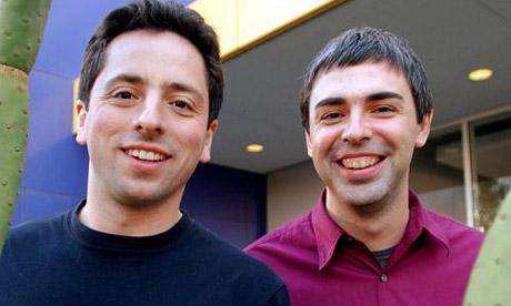 How it begins Nearby, two PhD students Sergey Brin and Larry Page were using similar (but not the same) ideas. Brin and Page (Stanford U.