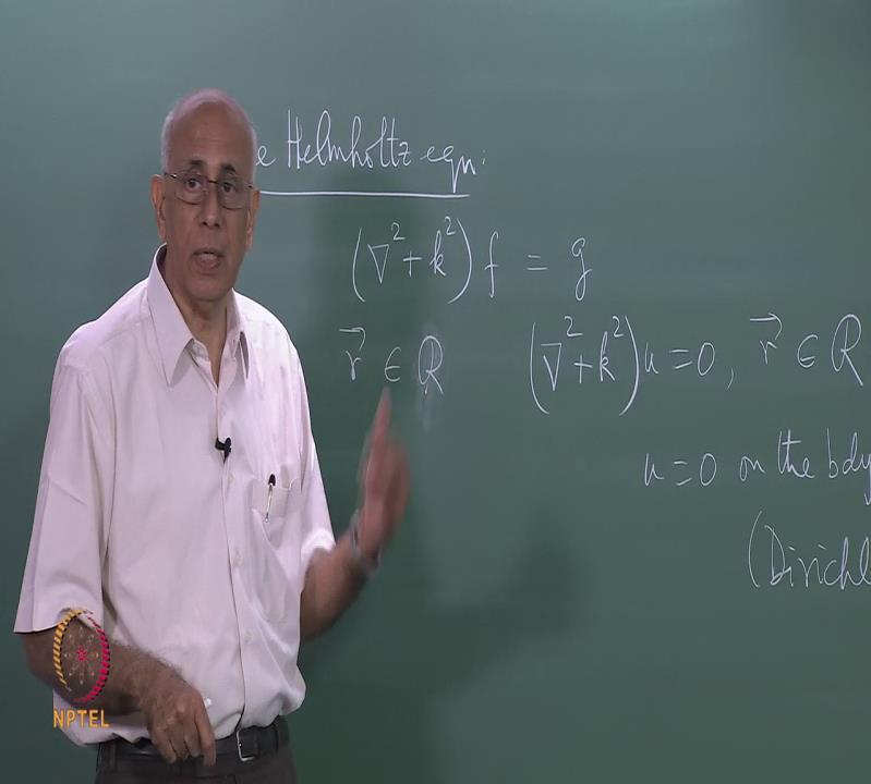 Selected Topics in Mathematical Physics Prof.
