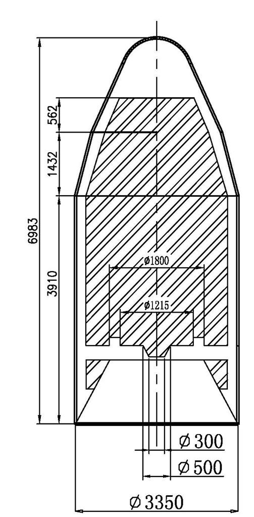 LM-2D fairing and adapter