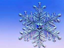 How snowflakes form The molecules of water vapor that form ice crystals arrange themselves into a hexagon shape.