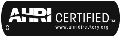 indicates a manufacturer s participation in the program. For verification of certification for individual products, go to www.ahridirectory.org.