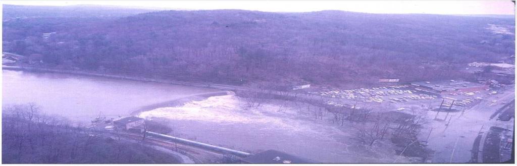 Overview - Historical Pompton Lake Dam 1984 Prior to the